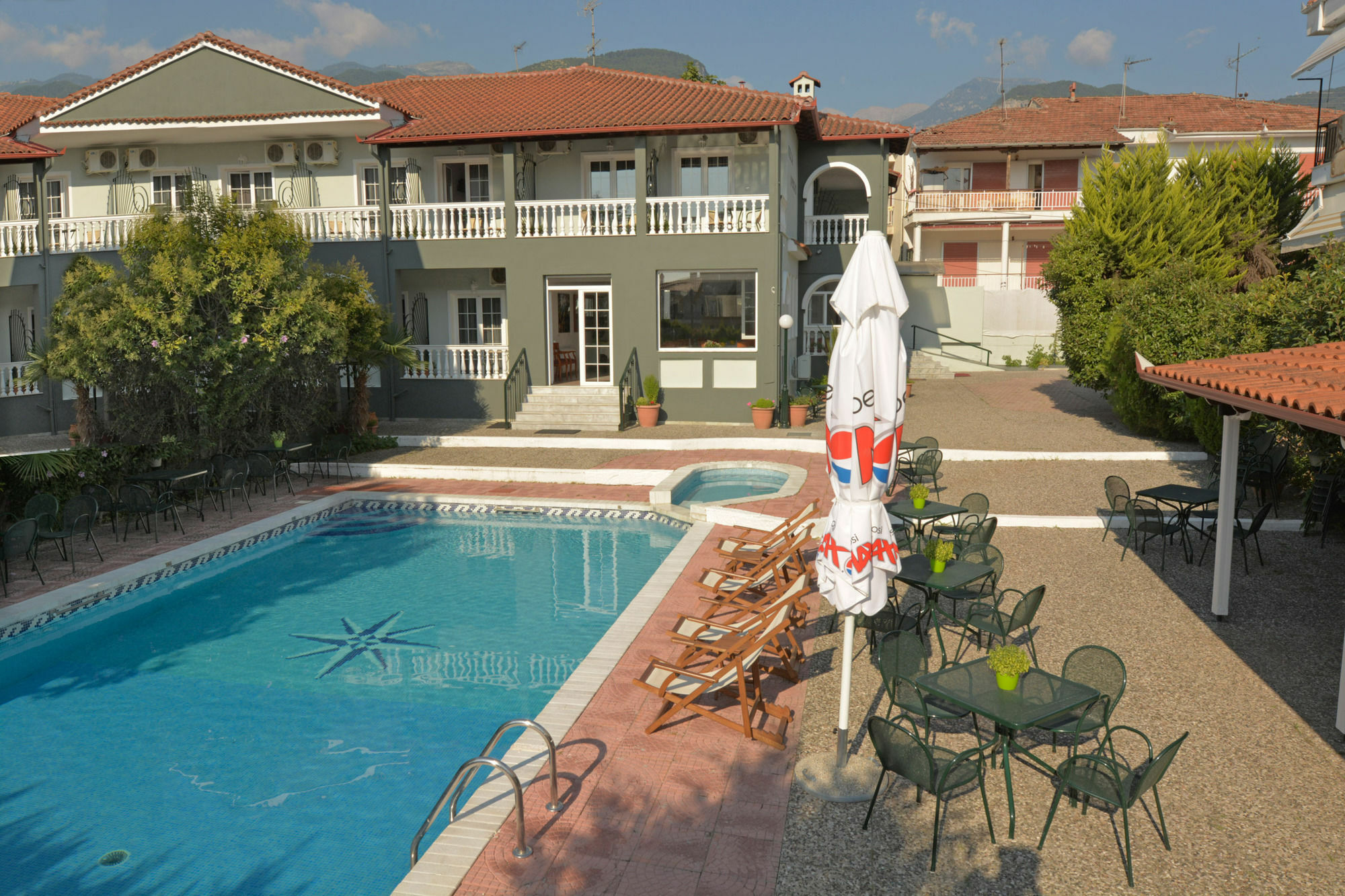 Olympus Hotel Villa Drosos Litochoro Exterior photo